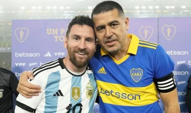 开云体育电脑版-里克尔梅告别赛梅西破门 博卡球迷庆自家球门失守